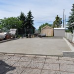Smooth Finish Concrete Garage Pad Calgary 